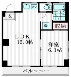 金徳マンションの物件間取画像